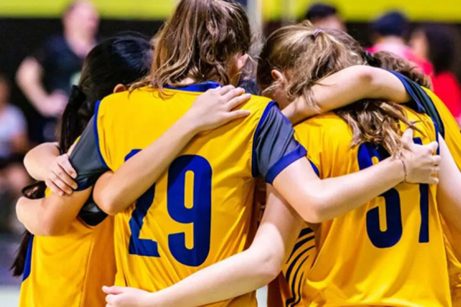 équipe sportive féminine