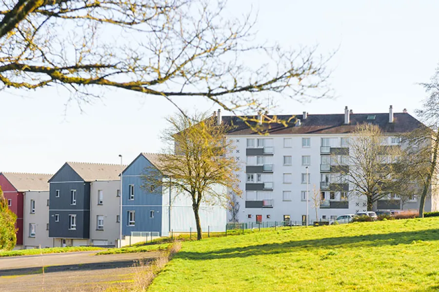 quartier de Bellevue à Redon