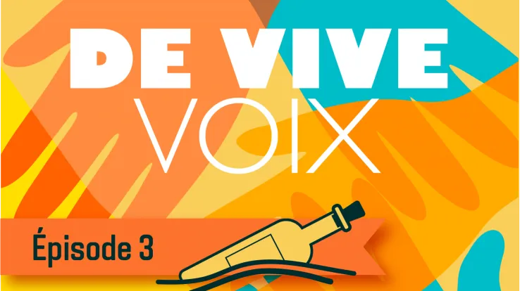 Visuel Podcast de Vive Voix : épisode 3 