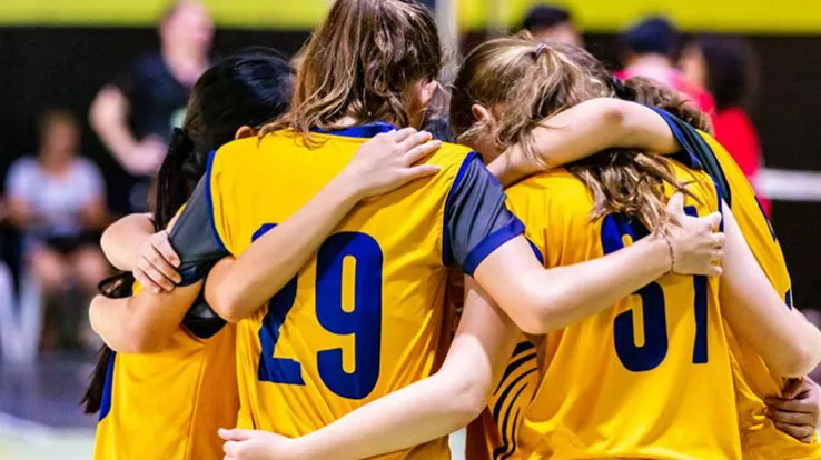 équipe sportive féminine