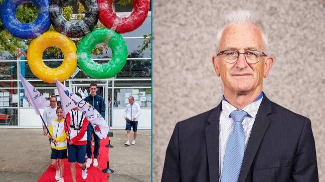 Roger Morazin, vice-président délégué aux Sports.