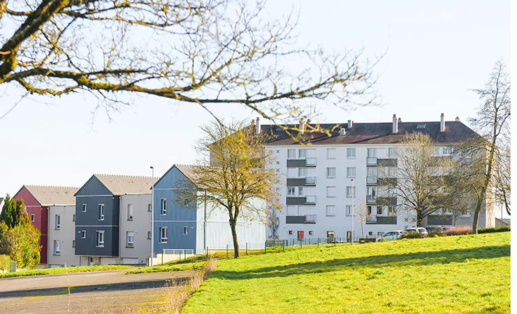 quartier de Bellevue à Redon