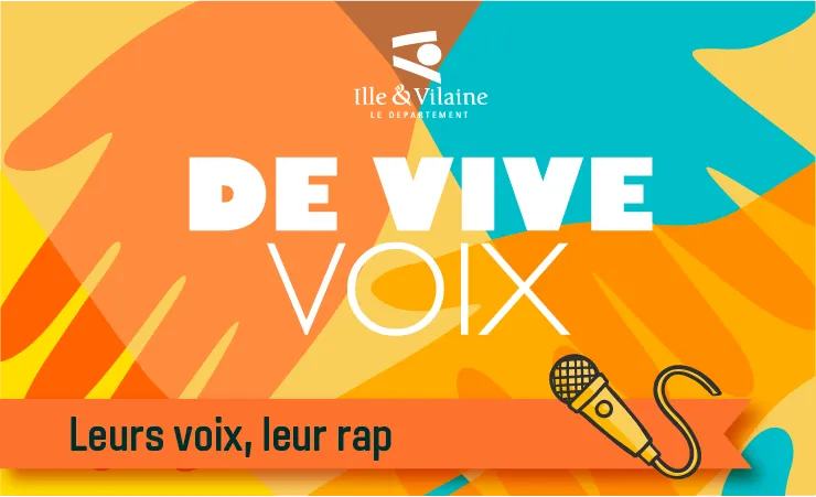 de vive voix visuel avec micro