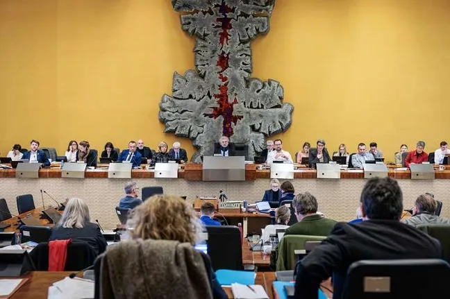 salle de l'assemblée départementale