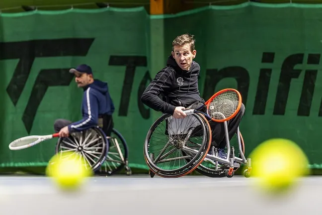 joueurs de tennis fauteuil