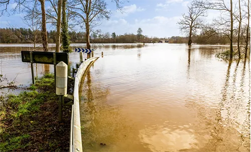 inondations à Goven