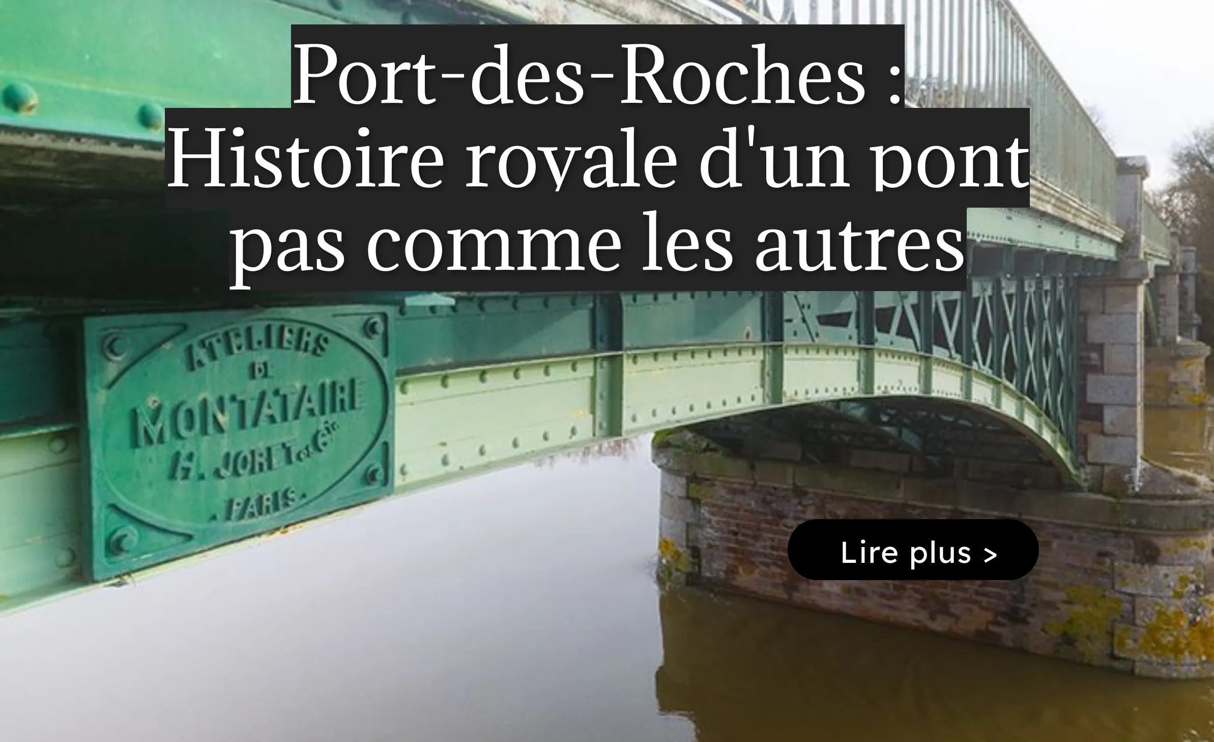 pont de Port de roche 